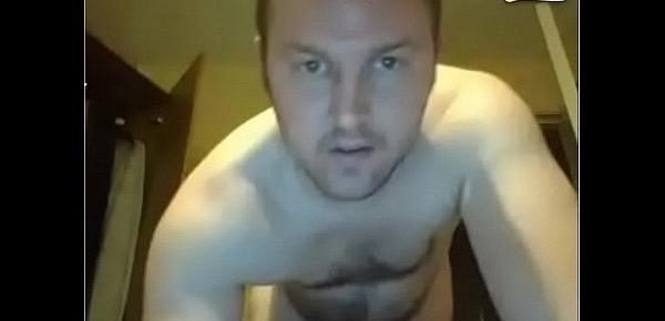  Straight english scally man shows his hole on cam for money